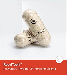 Resvitech® 50mg – 30 cápsulas - Resveratrol com alta biodisponibilidade