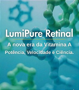 Lumipure Retinal - Retinaldeído 0,05%, Cerassomosides 2%, Luminescense Out 5% - Vitamina C, Exo Skin Cell 1% 30g Gel Creme