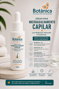 Sérum para Microagulhamento Capilar com Redensyl, Minoxidil e Exossomos 30ml