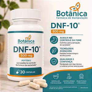 DNF-10® 500mg Peptídeo Regula a Fome e a Saciedade