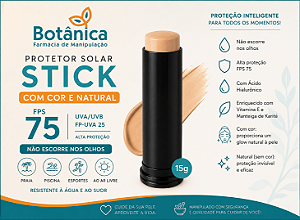 Protetor Solar Stick FPS 75 – Bege 15g