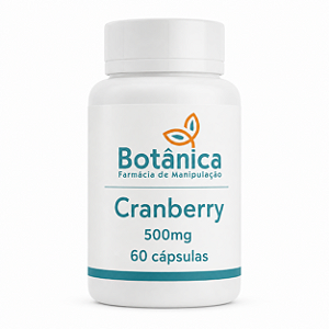 Cranberry 500mg – 60 Cápsulas | Saúde do Trato Urinário