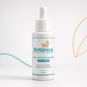 Sérum para Microagulhamento Anti-idade com GHK-Cu, Peptídeos e Fatores de Crescimento – 30 mL