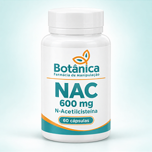 NAC 600 mg (N-Acetilcisteína) | 60 Cápsulas