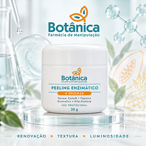 Peeling Enzimático Profissional com Renew Zyme®, Papaína, Bromelina e Alfa-Amilase | 30 g