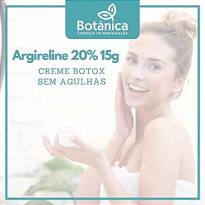 Argireline creme tensor 20% 15g