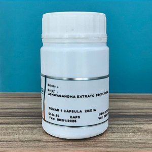 ASHWAGANDHA (Ginseng Indiano) 300mg 60 cápsulas
