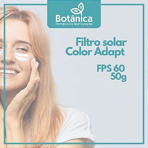 Filtro Solar FPS 60 com microcápsulas de pigmento 50g