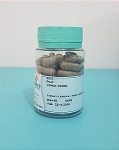 Lowat 300mg 60 cápsulas - emagrecedor