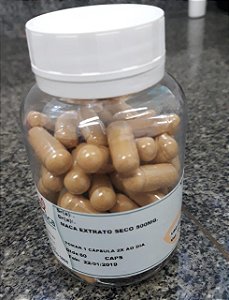 MACA PERUANA 500MG 60 CAPSULAS