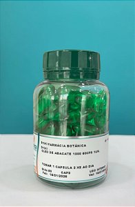 Óleo de Abacate 1000mg em cápsulas