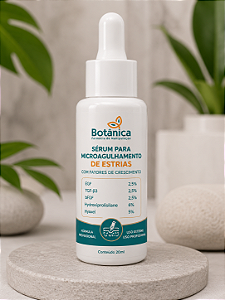 Sérum para Microagulhamento de Estrias com Fatores de Crescimento – 20ml