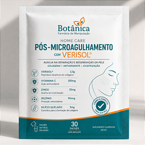 Home Care Pós-Microagulhamento | Verisol® + Vitamina C 30 Sachês