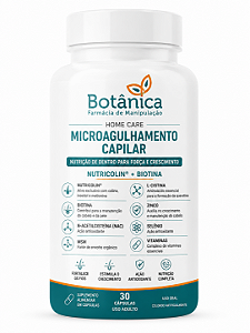Home Care Microagulhamento Capilar | Nutricolin® + Biotina 30 Cápsulas