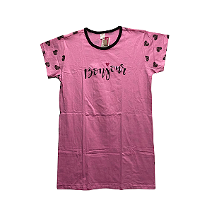 Camisão Adulto Meia Manga Bonjour - Lily Pijamas