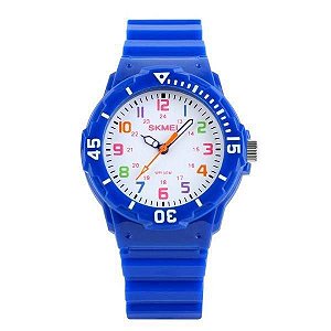 Relógio Infantil Skmei Analógico 1043 Azul