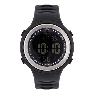 Relógio Masculino Tuguir Digital TG123 Preto e Prata