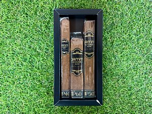 Kit Charutos Jamm Seleção Pressed (JP40 JP50 JP60) - Petaca com 3
