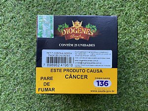 Charuto Diogenes Puentes Premium Petit Corona Gorda - Maço com 25