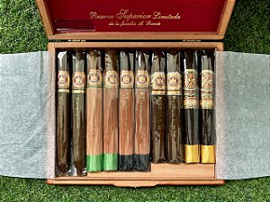 Kit Charutos Arturo Fuente Holiday Collection Box com 10