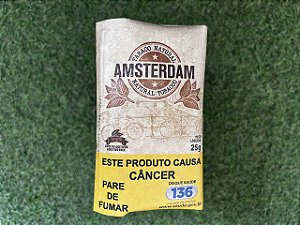 Tabaco para Enrolar Amsterdam Orgânico - Pct (25g)