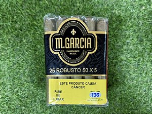 Charuto M. Garcia Robusto - Maço com 25