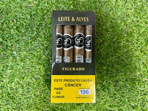 Charuto Leite & Alves Figurado Medium Filler - Maço com 12