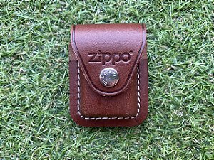 Porta Isqueiro Zippo - Leather Pouch