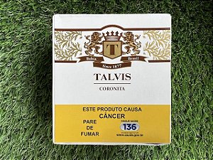 Cigarrilha Talvis Coronita Chocolate - Caixa com 60