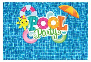 Painel Festa e Fotografia Pool Party