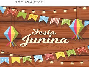 Fundo Fotográfico Em Tecido Sublimado Festa Junina, São João