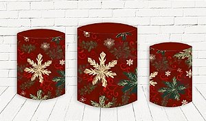 Trio De Capas P/ Cilindros Sublimado Natal Veste Fácil