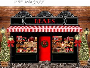 Fundo Fotográfico Cenário Natal