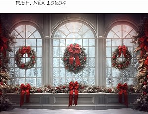 Fundo Fotográfico Sublimado 3D Natal