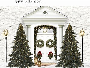 Fundo Fotográfico Sublimado 3D Natal