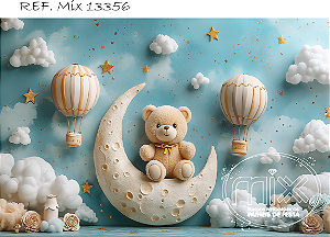 Fundo Fotográfico Sublimado 3D Natal