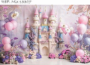 Fundo Fotográfico Sublimado 3D Castelo