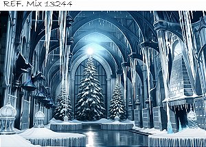 Fundo Fotográfico Sublimado 3D Natal