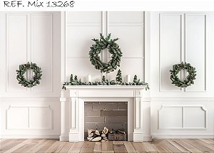 Fundo Fotográfico Sublimado 3D Natal