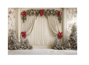 Fundo Fotográfico Cortina Natal