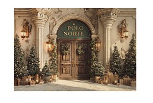 Fundo Fotográfico Natalino Suave (polo norte)