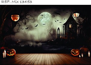 Fundo Fotográfico Noite Halloween