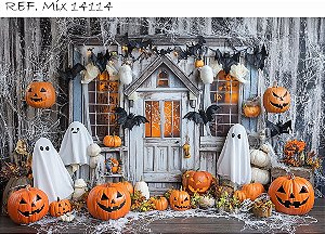 Fundo Fotográfico  Fantasmas Halloween