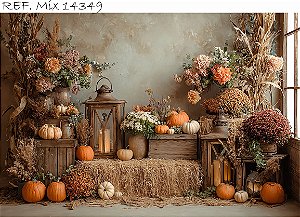 Fundo Fotográfico  Halloween Chique