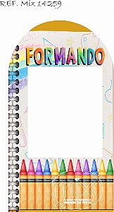 Painel Festa Romano Em Tecido Formatura Giz