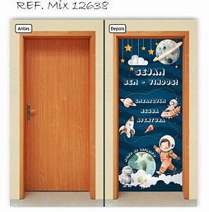 Capa para Porta  Sala de Aula Espaço