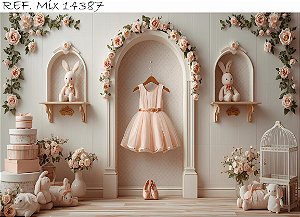 Fundo Fotográfico Bailarina Clean