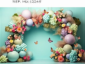 DUPLICADO - Fundo Fotográfico  Natal Moldura Mensagem