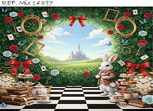Fundo Fotográfico  Alice no País das Maravilhas