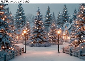 Fundo Fotográfico Pinheiros luzes